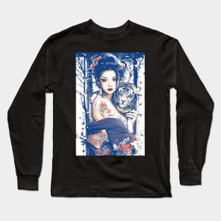 Geisha tiger shogun’s Geisha 87003 Long Sleeve T-Shirt